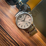 Emporio Armani Renato Quartz Grey Dial Grey Steel Strap Watch For Men - AR11120 Buy Now By Emporio Armani