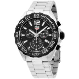 Tag Heuer Formula 1 Chronograph Black Dial Silver Steel Strap Watch for Men - CAZ1010.BA0842 Buy Now By Tag Heuer