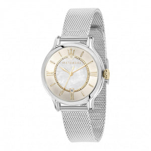 Maserati Epoca Mother of Pearl Dial Silver Mesh Strap Watch For Women - R8853118504 Buy Now By Maserati