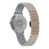 Emporio Armani Silver Sunray Dial Two Tone Steel Strap Watch For Women - AR11113 Buy Now By Emporio Armani