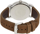 Emporio Armani Luigi Quartz Gray Dial Brown Leather Strap Watch For Men - AR11070 Buy Now By Emporio Armani