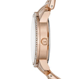 Michael Kors Nini Quartz Crystals Rose Gold Dial Rose Go Watch For Women - MK3236 Buy Now By Michael Kors