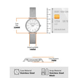 Michael Kors Pyper Quartz Mother of Pearl White Dial Silver Mesh Strap Watch For Women - MK4618 Buy Now By Michael Kors