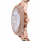Michael Kors Camille Chronograph White Dial Rose Gold Steel Strap Watch For Women - MK6995 Buy Now By Michael Kors