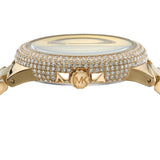 Michael Kors Camille Analog Blue Dial Gold Steel Strap Watch For Women - MK7341 Buy Now By Michael Kors