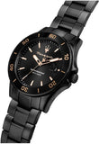 Maserati Competizione Black Dial Black Steel Strap Watch For Men - R8853100035 Buy Now By Maserati