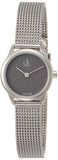 Calvin Klein Minimal Grey Dial Silver Mesh Bracelet Watch for Women - K3M2312X Buy Now By Calvin Klein
