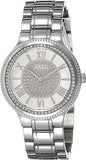 Guess Madison Diamonds Silver Dial Silver Steel Strap Watch for Women - W0637L1 Buy Now By Guess