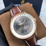 Breitling Navitimer 1 Automatic 41mm Black Dial Brown Leather Strap Mens Watch - U17326211M1P1 Buy Now By Breitling