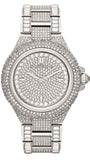 Michael Kors Camille Crystal Pave Dial Silver Steel Strap Watch for Women - MK5869 Buy Now By Michael Kors