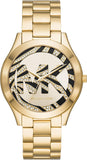 Michael Kors Runway Gold Dial Gold Steel Strap Watch For Women - MK4561 Buy Now By Michael Kors