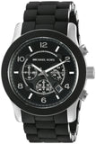 Michael Kors Runway Black Dial Black Rubber Strap Watch for Men - MK8107 Buy Now By Michael Kors