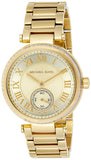 Michael Kors Skylar Gold Dial Gold Steel Strap Watch for Women - MK5867 Buy Now By Michael Kors