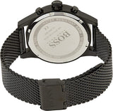 Hugo Boss Associate Black Dial Black Mesh Bracelet Watch for Men - 1513769 Buy Now By Hugo Boss