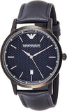 Emporio Armani Renato Blue Dial Blue Leather Strap Watch For Men - AR2479 Buy Now By Emporio Armani