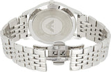 Emporio Armani Classic Silver Dial Silver Steel Strap Watch For Men - AR1867 Buy Now By Emporio Armani