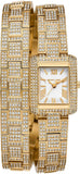 Michael Kors Emery Analog Crystals White Dial Gold Steel Strap Watch for Women - MK4835 Buy Now By Michael Kors