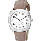 Marc Jacobs Mandy Silver Dial Brown Leather Strap Watch for Women - MJ1563 Buy Now By Marc Jacobs