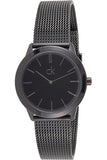 Calvin Klein Minimalist Black Dial Silver Mesh Bracelet Watch for Men - K3M2112X Buy Now By Calvin Klein
