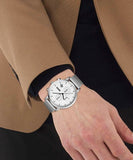 Hugo Boss Skymaster White Dial Silver Mesh Bracelet Watch for Men - 1513933 Buy Now By Hugo Boss