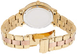 Michael Kors Norie Gold Dial Two Tone Steel Strap Watch for Women - MK3586 Buy Now By Michael Kors