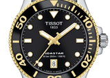 Tissot Seastar 1000 Black Dial Silver Steel Strap Watch For Men - T120.210.21.051.00 Buy Now By Tissot