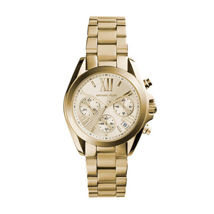 Michael Kors Bradshaw Gold Dial Gold Steel Strap Watch for Women - MK5798 Buy Now By Michael Kors