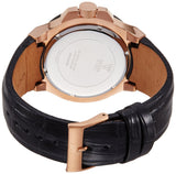 Guess Rigor Analog Black Dial Black Leather Strap Watch For Men - W0040G5 Buy Now By Guess