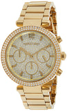 Michael Kors Parker Gold Dial Gold Steel Strap Watch for Women - MK5856 Buy Now By Michael Kors
