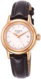 Tissot Carson Lady Steel Quartz Brown Leather Strap Watch For Women - T085.210.36.011.00 Buy Now By Tissot