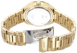 Guess Viva Diamonds Gold Dial Gold Steel Strap Watch for Women - W0111L2 Buy Now By Guess