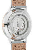 Fossil Vintage Muse Automatic Skeleton White Dial Grey Leather Strap Watch for Women - ME3131 Buy Now By Fossil