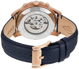 Fossil Grant Automatic Blue Dial Blue Leather Strap Watch for Men - ME3029 Buy Now By Fossil