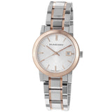 Burberry The City White Dial Two Tone Steel Strap Watch for Women - BU9105 Buy Now By Burberry