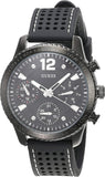 Guess Marina Chronograph Black Dial Black Rubber Strap Watch for Women - W1025L3 Buy Now By Guess