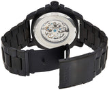 Fossil Modern Machine Automatic Silver Dial Black Steel Strap Watch for Men - ME3080 Buy Now By Fossil
