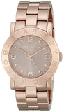 Marc Jacobs Amy Glitz Brown Dial Rose Gold Steel Strap Watch for Women - MBM3221 Buy Now By Marc Jacobs