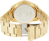 Guess G Twist Diamonds Gold Dial Gold Steel Strap Watch For Women - W1201L2 Buy Now By Guess