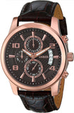 Guess Exec Chronograph Brown Dial Brown Leather Strap Watch For Men - W0076G4 Buy Now By Guess