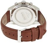 Hugo Boss Skymaster Grey Dial Brown Leather Strap Watch for Men - 1513787 Buy Now By Hugo Boss