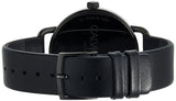 Calvin Klein Even Maroon Dial Black Leather Strap Watch for Men - K7B214CP Buy Now By Calvin Klein