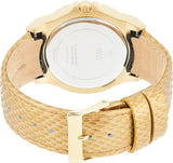 Guess Limelight Quartz Gold Dial Gold Leather Strap Watch For Women - W0775L13 Buy Now By Guess