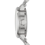 Fossil Boyfriend Automatic Skeleton Silver Dial Silver Steel Strap Watch for Women - ME3067 Buy Now By Fossil