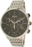 Hugo Boss Associate Black Dial Silver Steel Strap Watch for Men - 1513267 Buy Now By Hugo Boss