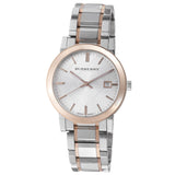Burberry The City White Dial Two Tone Steel Strap Watch for Women - BU9006 Buy Now By Burberry