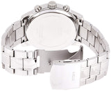 Guess Horizon Chronograph Quartz Black Dial Silver Steel Strap Watch For Men - W0379G1 Buy Now By Guess