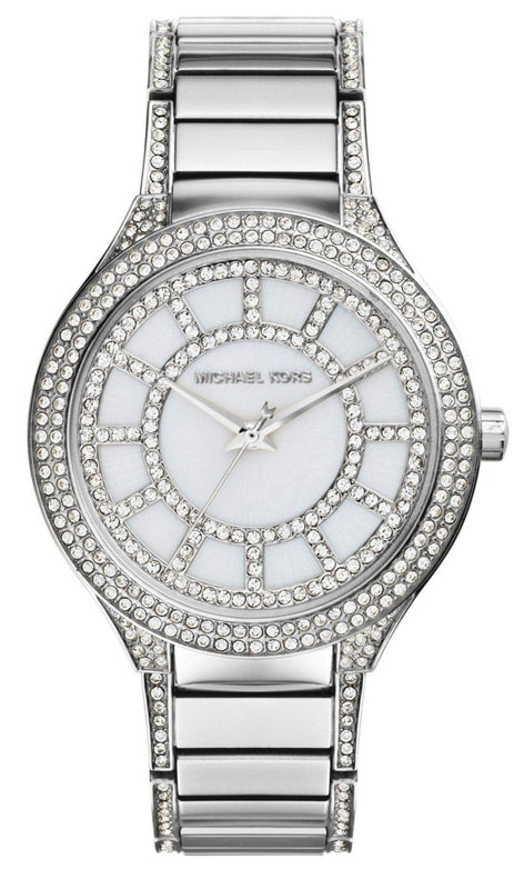 Michael Kors Kerry Silver Tone Silver Steel Strap Watch for Women - MK3311 Buy Now By Michael Kors