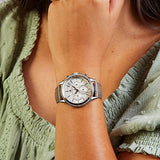 Tommy Hilfiger Ari Diamonds White Dial Grey Leather Strap Watch for Women - 1781980 Buy Now By Tommy Hilfiger