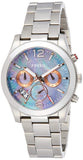 Fossil Perfect Boyfriend Mother of Pearl Blue Dial Silver Steel Strap Watch for Women - ES3880 Buy Now By Fossil