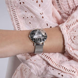 Guess Iconic Quartz Silver Dial Silver Mesh Bracelet Watch For Women - GW0527L1 Buy Now By Guess